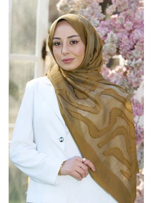 Loryan Scarf Nefti Yeşil Loryan Scrarf Lavin Girdap Şal