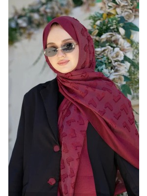 Bordo Loryan Scarf Lavin Liana Şal