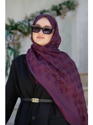 Mürdüm Loryan Scarf Lavin Liana Şal