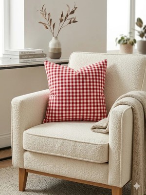 Pötikare Kırlent Kılıfı  Tekli