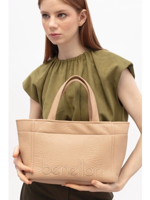 United Colors Of Benetton Benetton Kadın Kol Çantası Ten BNT1844