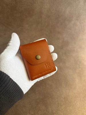 Hatka Leather Craft El Yapımı Hakiki Deri Cüzdan - Dual Fold K2