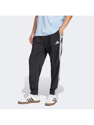 adidas Essentials 3 Stripes Woven Erkek Siyah Antrenman Eşofman Altı.-