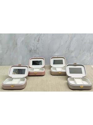 Uravas Store 15X15 cm Makyaj Takı Kutusu