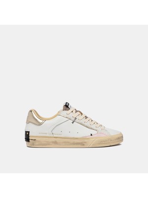 Distressed Kadın Sneaker 29070PP8.10 Crime London Dıstressed  10/C08L White