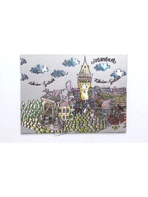 Uravas Store Istanbul Temalı Magnet Model 9
