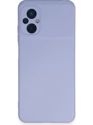 BSH Gülbay Mobilya Newface Xiaomi Poco M5 Kılıf Nano Içi Kadife Silikon - Lila