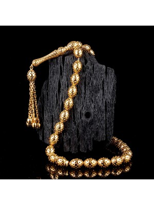 İskender Tesbih Telkari Model Altın Tesbih