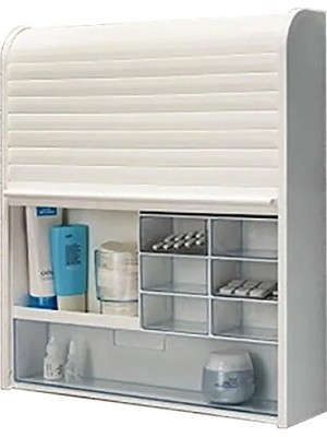 Esranın Dünyası Çok Amaçlı Kilitli Ecza ve Banyo Dolabı - 42X48X8.5 cm