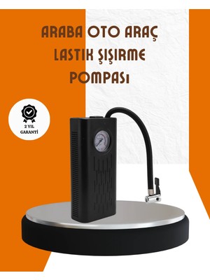 BSH Gülbay Mobilya Type-C Şarjlı Güçlü Elektrikli Kompresör Motosiklet Oto Bisiklet Için