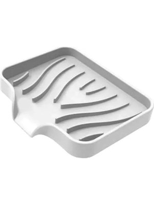 Esranın Dünyası Vantuzlu Esnek Silikon Mutfak ve Banyo Sabunluğu, Su Giderli