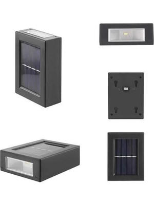 BSH Gülbay Mobilya Bahçe Aydınlatması Solar Güneş Enerjili Dekoratik LED Işıklı Lamba