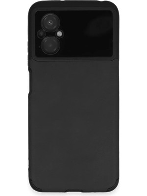 BSH Gülbay Mobilya Newface Xiaomi Poco M5 Kılıf Loop Deri Silikon - Siyah