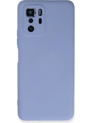 BSH Gülbay Mobilya Newface Xiaomi Poco X3 Gt Kılıf Nano Içi Kadife Silikon - Lila