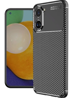 BSH Gülbay Mobilya Newface Xiaomi Poco X7 Pro Kılıf Auto Focus Karbon Kapak - Siyah