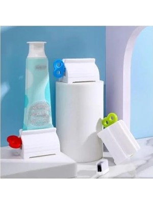 Esranın Dünyası 3 Adet Aile Boyu Diş Macunu Krem Paket Sıkma Aparatı