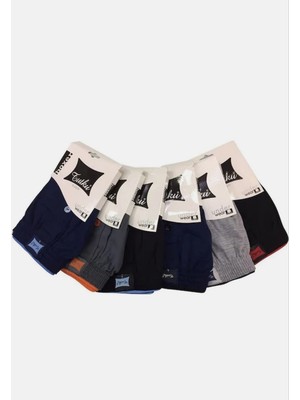 Tutku Erkek Boxer Pamuklu Rahat Kalıp 3 Adet