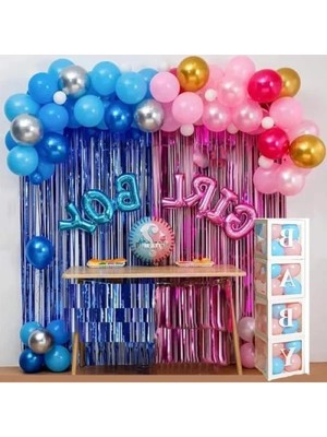 Esranın Dünyası Cinsiyet Belirleme Parti Seti - Eğlenceli Balon Aktivitesi