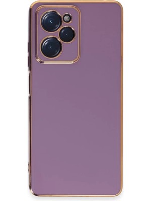BSH Gülbay Mobilya Newface Xiaomi Poco X5 Pro 5g Kılıf Volet Silikon - Mor
