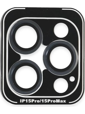 BSH Gülbay Mobilya Joko iPhone 15 Pro Max Pvd Metal Kamera Lens - Lacivert