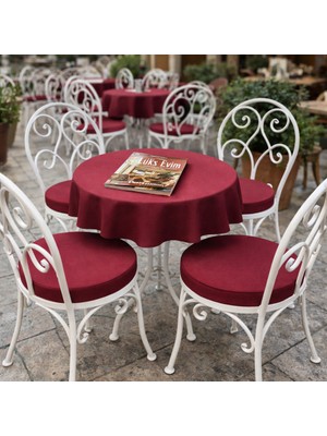 Yuvarlak Sandalye Minderi-Lüks Evim[1 adet minder]