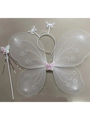 urfakent bilişim ve medya danışmanlık Beyaz Renk Kelebek Kanadı Tacı ve Sopası