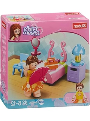 Esranın Dünyası Renkli Yatak Odası Yapım Seti, 42 Parça