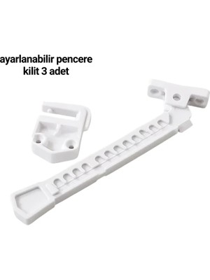 Terrien Cam Emniyet Kilidi 3lü