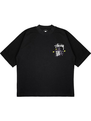 Pure Effect Unisex Oversize Hokkabaz Baskılı T-Shirt
