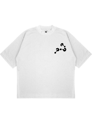 Pure Effect Unisex Oversize I Am Wake Baskılı T-Shirt
