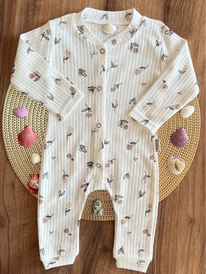 Saye Kids Lale Desen Yenidoğan Tulum