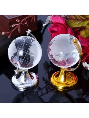 Uravas Store Kristal Küçük Boy Cam Dünya Küresi