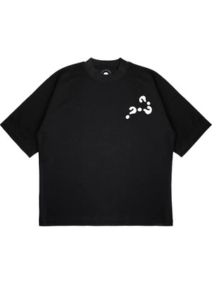 Pure Effect Unisex Oversize I Am Wake Baskılı T-Shirt