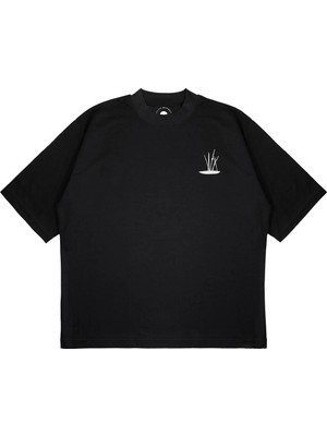 Pure Effect Unisex Oversize 7samuraı Tv Show Baskılı Boxy Fit Kalın Kumaşlı (240GSM) T-Shirt