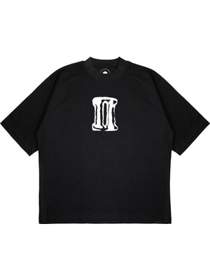 Pure Effect Unisex Oversize Travıs Don Tolıver Baskılı Boxy Fit Kalın Kumaşlı T-Shirt