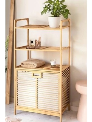 Esranın Dünyası Çok Amaçlı Banyo Düzenleyici - 3 Raflı Kirli Sepet