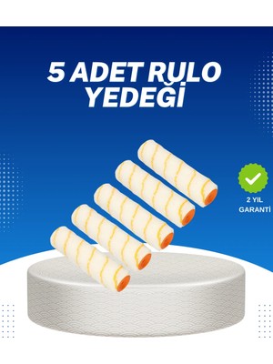 Uravas Store 5’li Emülsiyon Boya Rulosu Duvar Tavan Uygulamasına