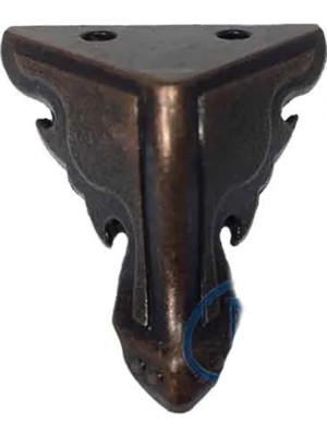 MiraLive Kelebek Ahşap, Sunta Sandık Ayağı, Kutu Ayak 3,5 cm - Eskitme