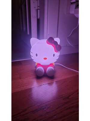 KS Hello Kitty Dekoratif LED Masa Lambası