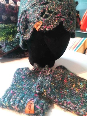 Handmade El Emeği Bere Eldiven