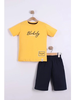 Mixima Blakely Baskılı Erkek Çocuk Yazlık Takım