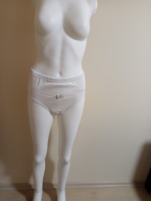 Berrak Baton Battalyüksek Bel 4 Adet Beyaz Külot