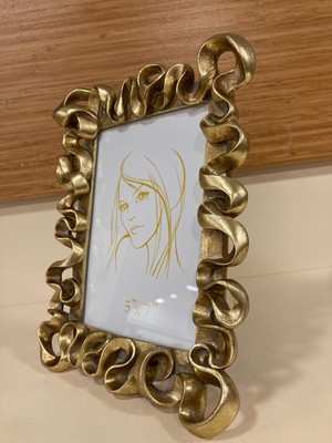 Plus Home Resim Çerçevesi Volanlı Model 13X18 Renk Antik Altın