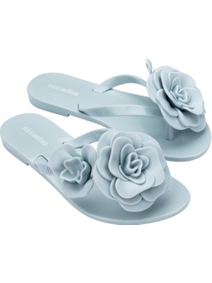 Mini Melissa Harmonic Petals Inf Kız Çocuk Parmak Arası Terlik 37821-MAVI