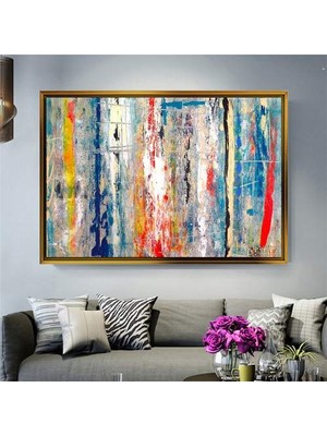 Giyense Altın Çerçeveli Dekoratif Tablo NYY834