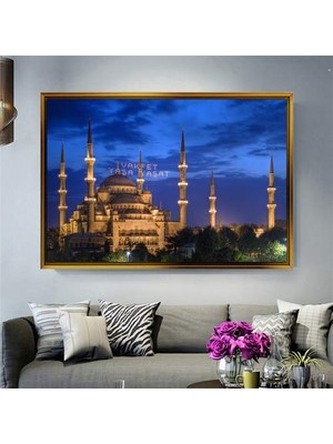 Giyense Altın Çerçeveli Dekoratif Tablo NYY1620