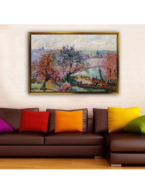 Giyense Altın Çerçeveli Dekoratif Tablo NYY1771