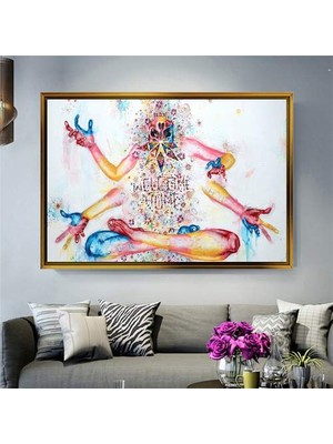 Giyense Altın Çerçeveli Dekoratif Tablo NYY1936