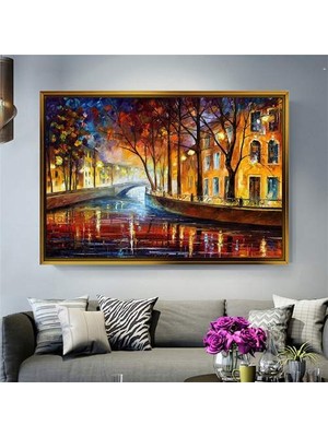 Giyense Altın Çerçeveli Dekoratif Tablo NYY921