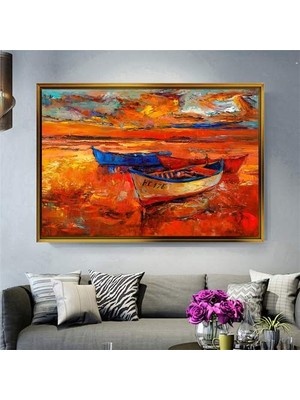 Giyense Altın Çerçeveli Dekoratif Tablo NYY2142